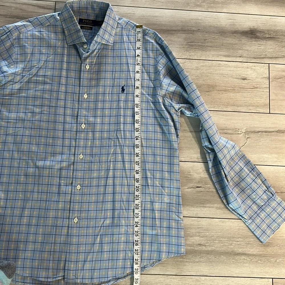 POLO Ralph Lauren classic fit 100% cotton stretch size large mens button down